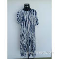 Women's knit print dress